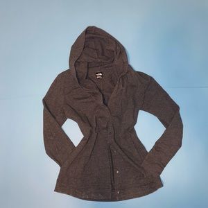 The North Face hooded cardigan 🤍